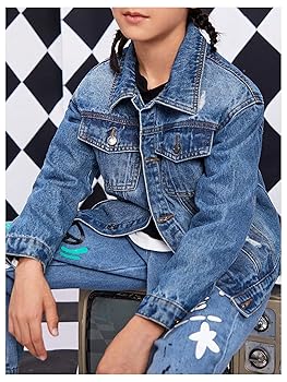 ぴっぴ様アパルトモン　Boys denim Jacket KIDS DARK BLUE PATHE DENIM JACKET | PSYCHO BUNNY